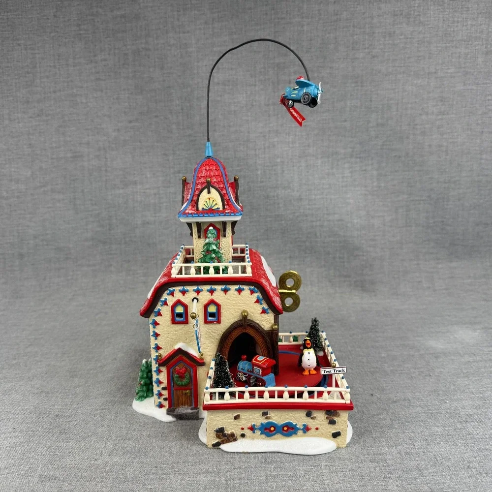 Department 56 Checking It Twice Wind-Up Toys North Pole 56.56757 Box
